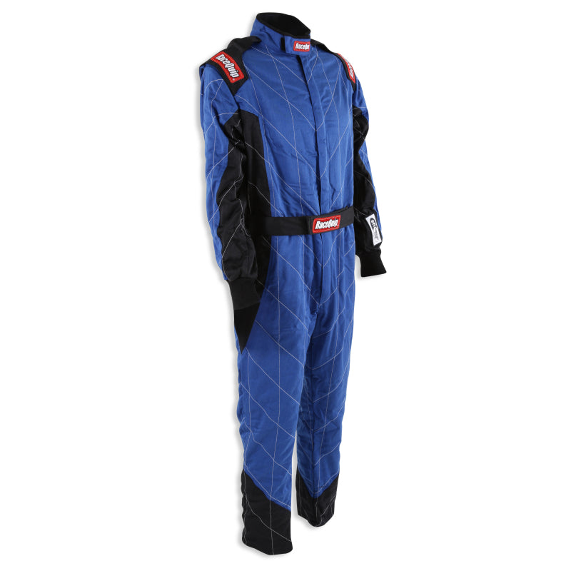 RaceQuip Blue Chevron-5 Suit SFI-5 - M Tall