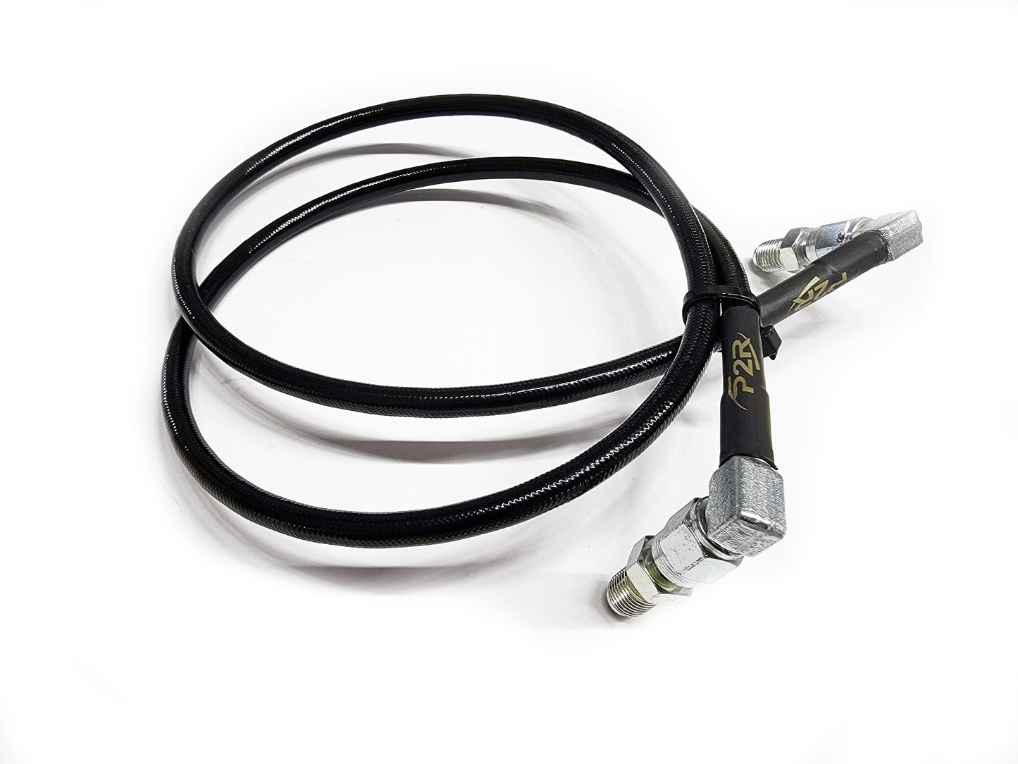 P2R PowerRevRacing - 06-11 Honda Civic Full Length Steel Braided Clutch Line