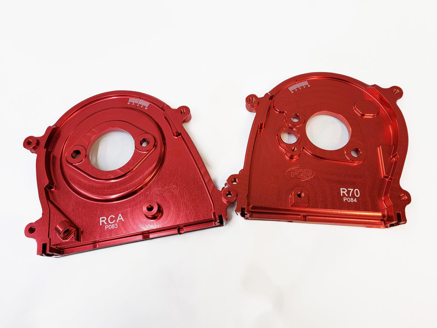 P2R PowerRevRacing - Billet Timing Belt Back Cover Plate Kit - 09-14 Acura TL 3.5 & 3.7