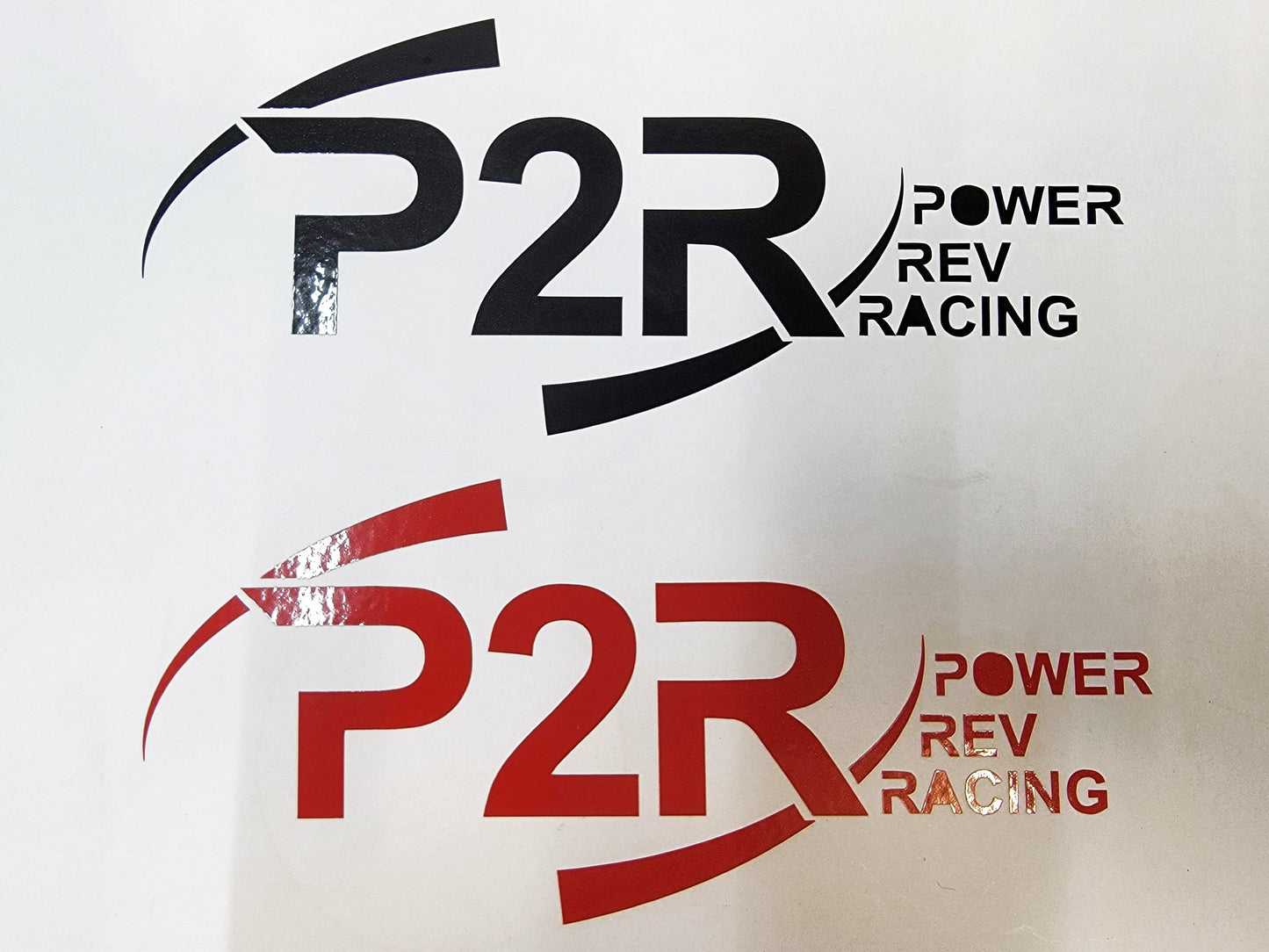 P2R PowerRevRacing - Vinyl Stickers