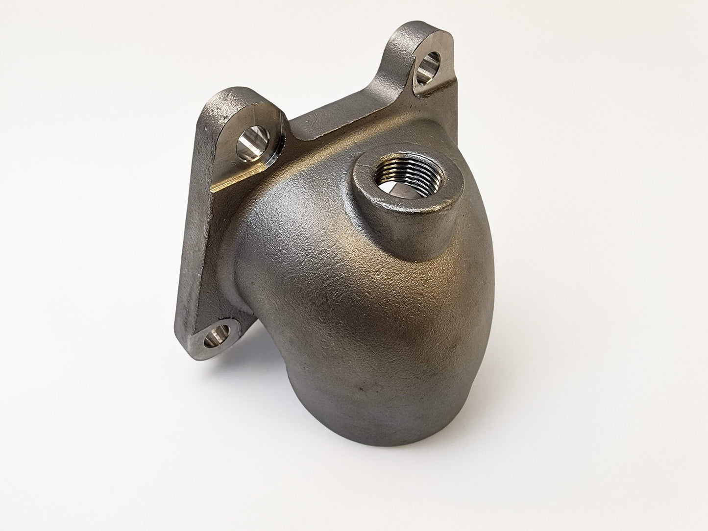 P2R PowerRevRacing - J Series 2nd Gen 316 Stainless Casted Oval to Round Manifold Starter