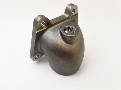 P2R PowerRevRacing - J Series 2nd Gen 316 Stainless Casted Oval to Round Manifold Starter