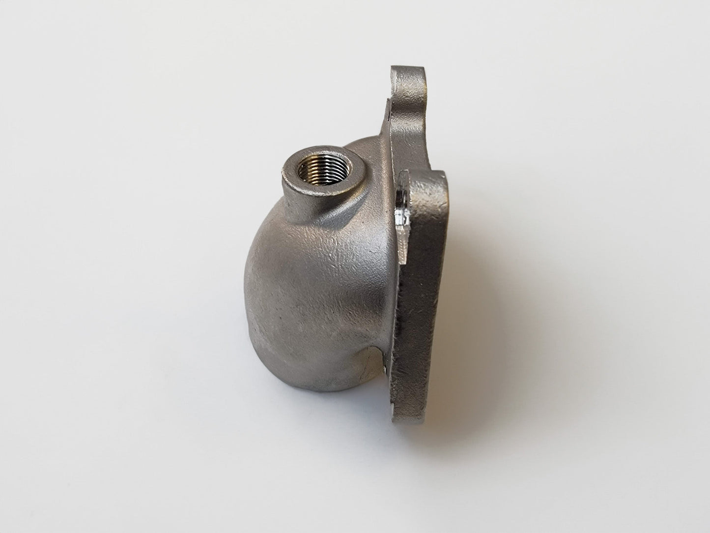 P2R PowerRevRacing - J Series 2nd Gen 316 Stainless Casted Oval to Round Manifold Starter