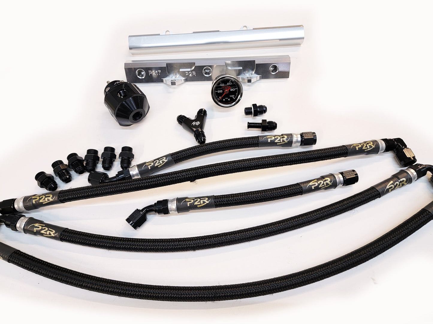 P2R PowerRevRacing - Plug & Play Fuel Rail & Line Kit for 92-00 Civic with J Series Engine