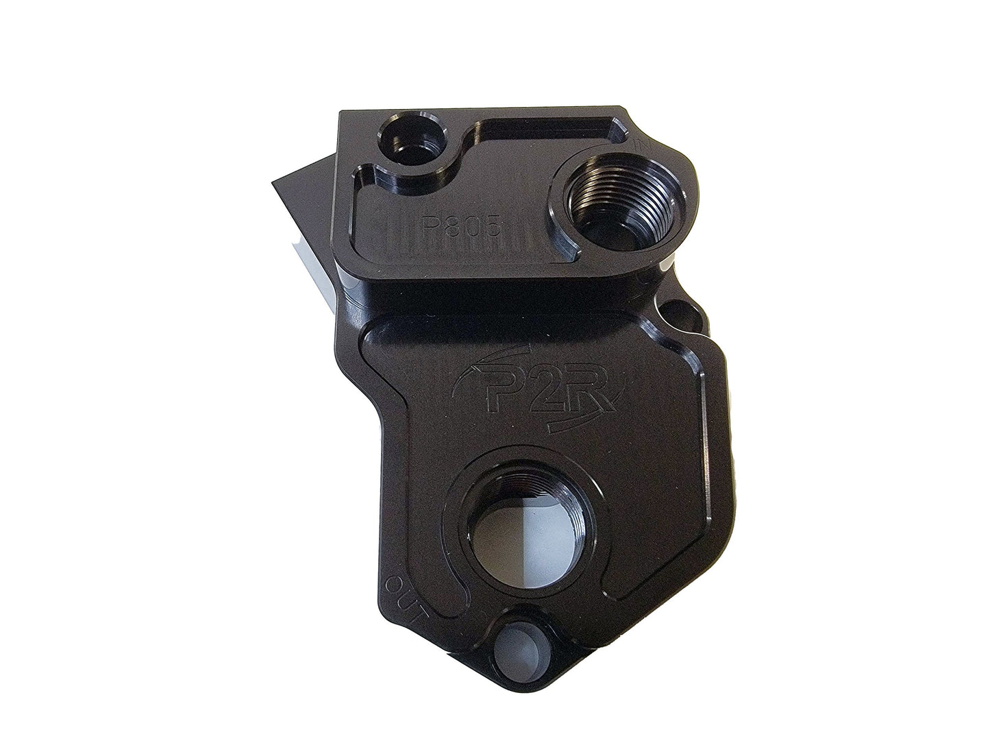 P2R PowerRevRacing - J Series Remote Oil Filter Relocation Adapter
