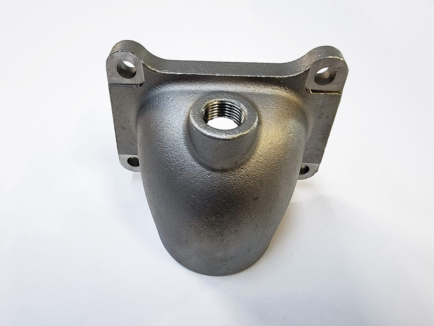 P2R PowerRevRacing - J Series 3rd Gen 316 Stainless Casted Oval to Round Manifold Starter