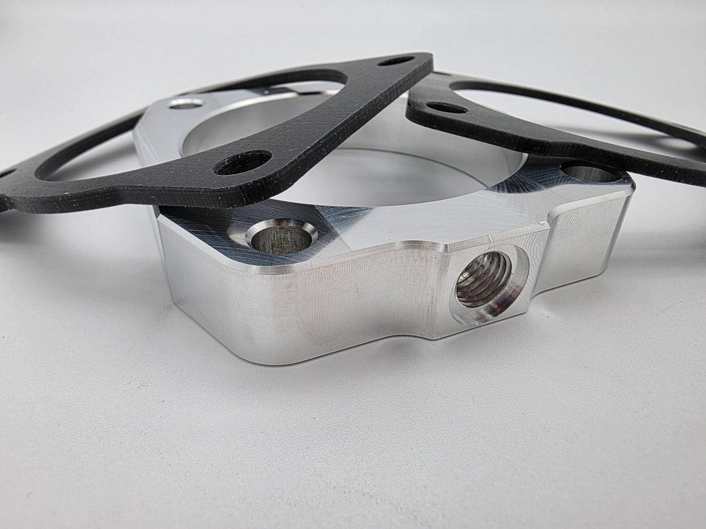 P2R PowerRevRacing - J37A4 Throttle Body Spacer with IAT Sensor Port