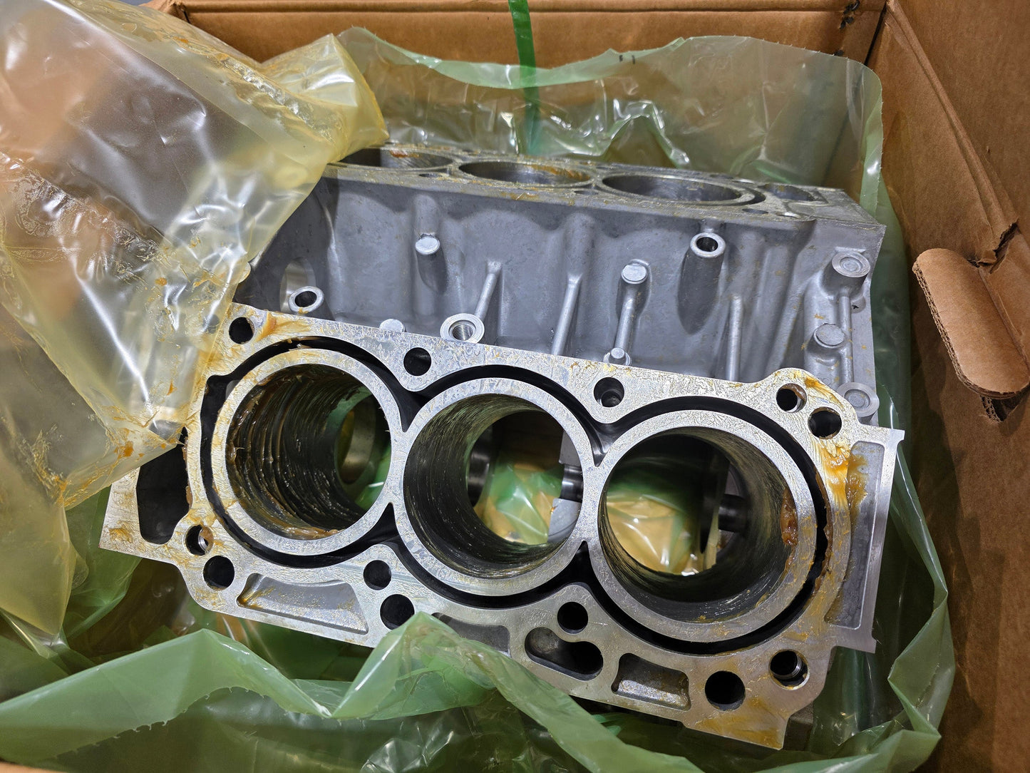 P2R PowerRevRacing - Brand New J37A1 Bare Cylinder Block Assembly ( 07-09 Acura MDX & 09-10 Acura RL )