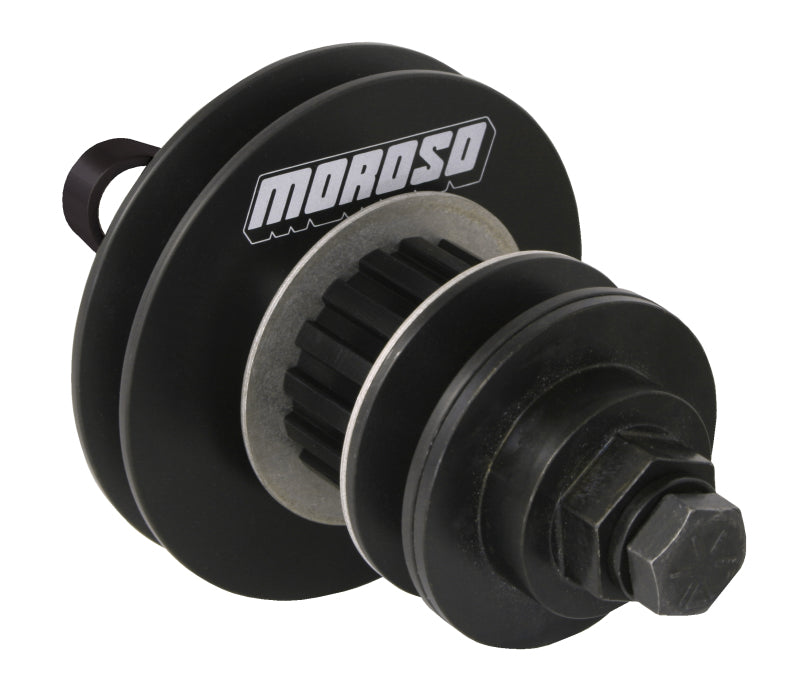 Moroso Chevrolet Small Block Dry Sump & Vacuum Pump Drive Kit - Flange Style w/Pulleys