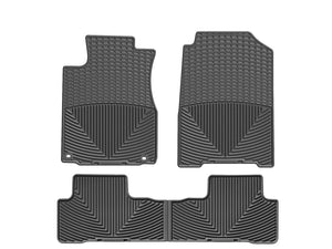 WT Rubber Mats - Rear - Blk