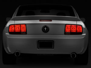 Raxiom 05-09 Ford Mustang Tail Lights- Black Housing (Smoked Lens)