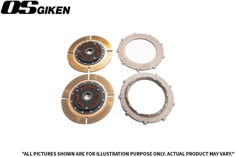 OS Giken Toyota Supra MA70 7MGTE TR Twin Plate Clutch Overhaul Kit A