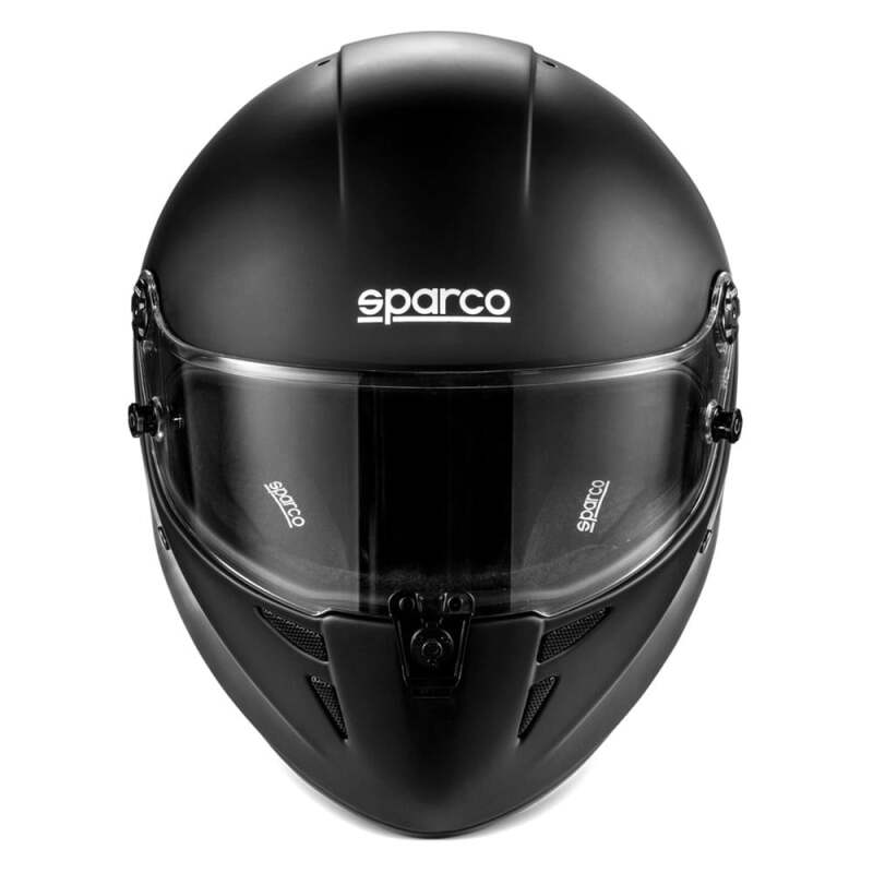 SPARCO Stealth RF Helmet - Medium - Matte Black/Black