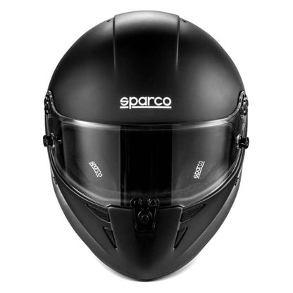 SPARCO Stealth RF Helmet - Medium - Matte Black/Black