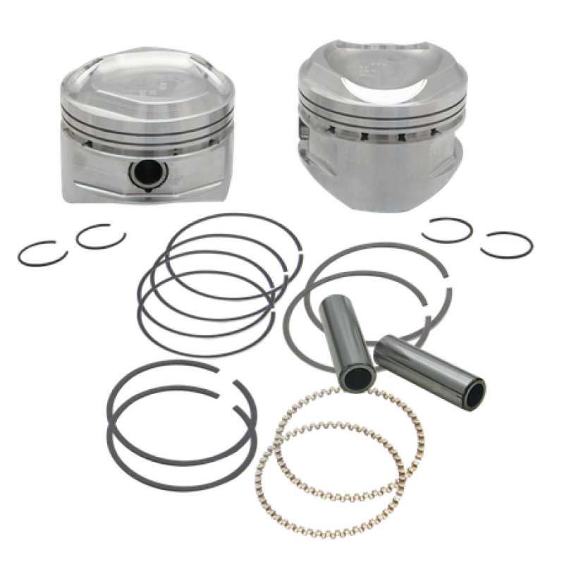 S&S Cycle 84-99 BT LSF 3-5/8in Piston Set - .020in