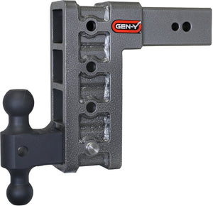 Gen-Y Mega Duty 3in Shank 9in Drop 3.5K TW 32K Hitch w/GH-0161 Dual-Ball