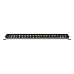 Go Rhino Xplor Blackout Combo Series Sgl Row LED Light Bar w/Amber (Side/Track Mount) 20.5in. - Blk