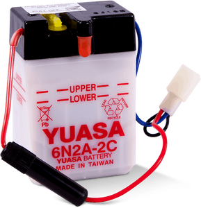 Yuasa 6N2A-2C Conventional 6 Volt Battery