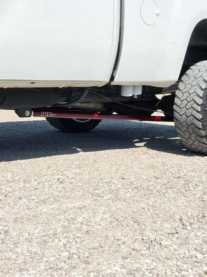 Wehrli 11-19 Chevy & GMC Duramax RCLB/CCSB/ECSB 60in. Traction Bar Kit - Bengal Silver