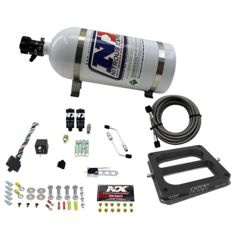 Nitrous Express Dominator Hitman Plus Nitrous Kit (50-200HP) w/10lb Bottle