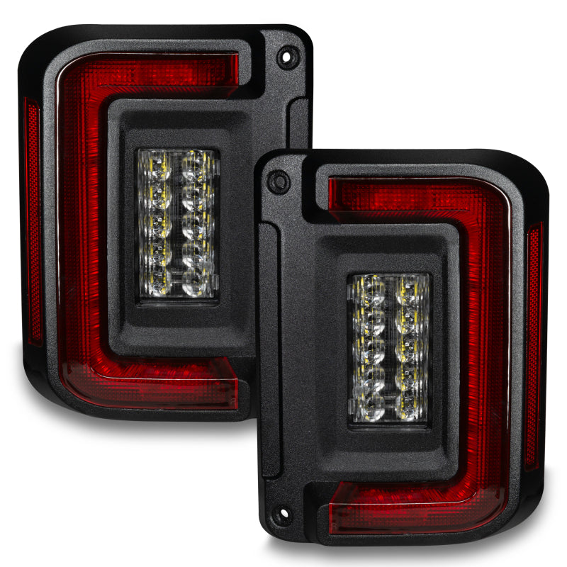 Oracle Lighting Jeep Wrangler JK Flush Mount LED Tail Lights SEE WARRANTY