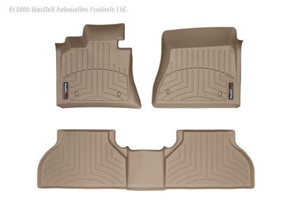 WeatherTech 07-09 Land Rover Range Rover Front & Rear FloorLiner - Black