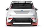 Rally Armor 09-11 Ford Focus MK2 RS Red UR Mud Flap Black Logo