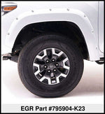 EGR 16+ Nissan Titan XD Bolt-On Look Color Match Fender Flares - Set - Liquid Platinum Metallic