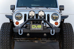 DV8 Offroad Fairlead Mounted Flip-Up License Plate Bracket