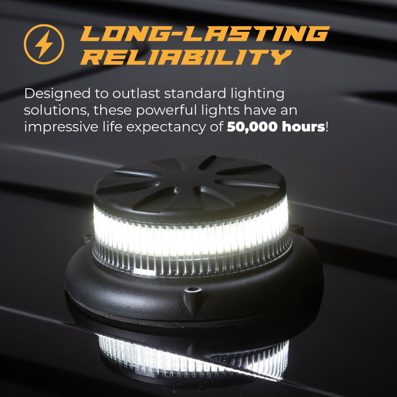 Putco Hornet Beacon Strobe Light Bar - (Amber/White)