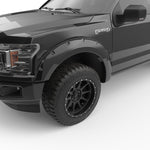 EGR 2018 Ford F150 Bolt-On Look Color Match Fender Flares - Set - Shadow Black