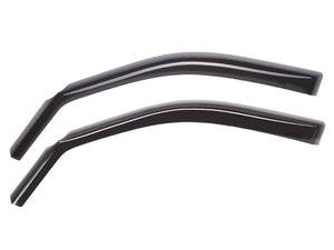 WeatherTech 07-15 Audi Q7 Front Side Window Deflectors - Dark Tint