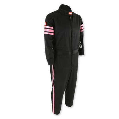 RaceQuip Pink Trim SFI-1 JR. Suit - Kids XL