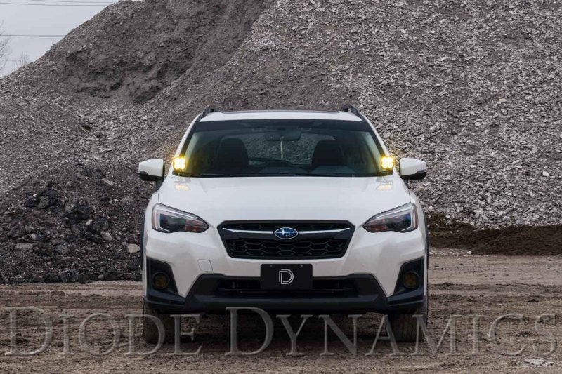 Diode Dynamics 18-21 Subaru Crosstrek Pro SS3 LED Ditch Light Kit - White Combo