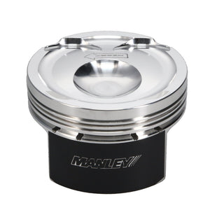 Manley Ford EcoBoost STD Stroke 88mm STD Bore 9.5:1 CR Dish Piston Set - Extreme Duty