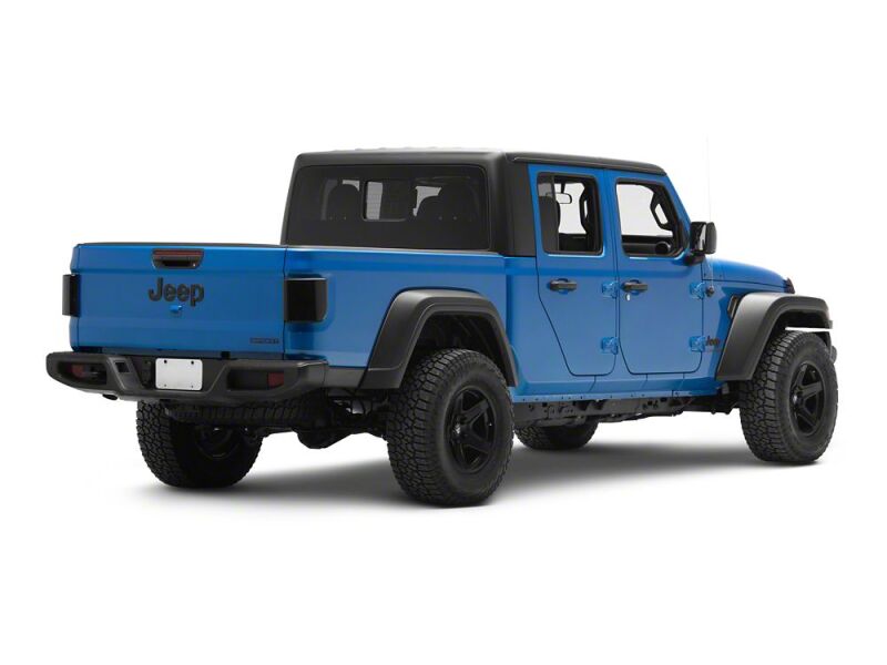 Raxiom 20-26 Jeep Gladiator JT Low Profile LED Tail Lights- Black Housing- Smoked Lens