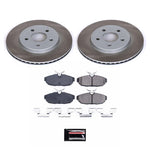 Power Stop 05-11 Ford Mustang Rear Semi-Coated Rotor Kit