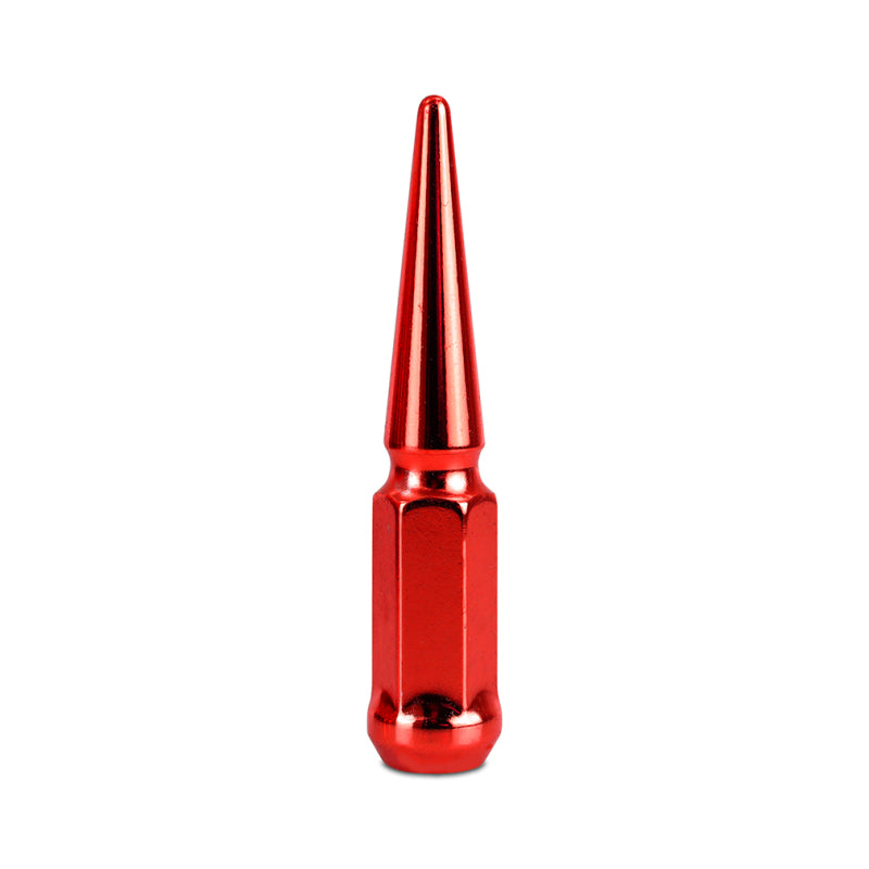 Mishimoto Mishimoto Steel Spiked Lug Nuts M14 x 1.5 24pc Set Red