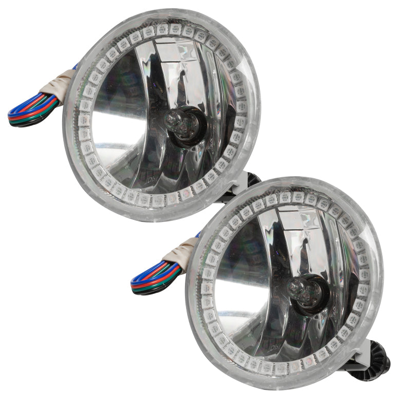 Oracle Lighting 07-13 Chevrolet Avalanche Pre-Assembled LED Halo Fog Lights - UV/Purple