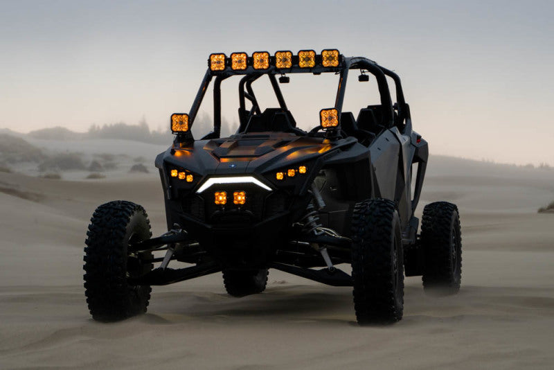 Diode Dynamics 20-Present Polaris RZR A-Pillar LED Pod Kit SS5 Pro - Yellow Combo