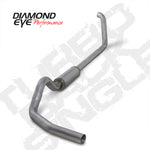 Diamond Eye KIT 4in TB SGL AL: 00-03 FORD 7.3L F250/F350