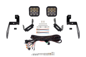 Diode Dynamics Jeep JK SS5 CrossLink Bumper Lightbar Kit Sport Driving