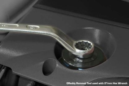 GReddy Type-B Oil Filler Cap Mazda M35-P4.0 - Blue