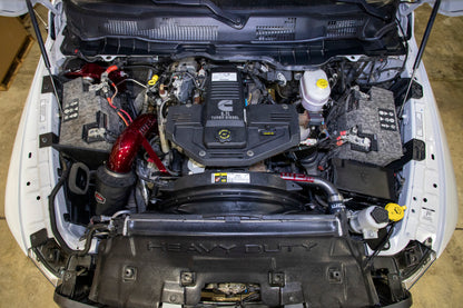 Wehrli 10-18 Dodge 6.7L Cummins (Non 13-15 w/Dual Rads) Upper Coolant Pipe - Sparkle Bomber Orange