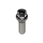 McGard Hex Lug Bolt (Cone Seat) M12X1.25 / 17mm Hex / 22.0mm Shank Length (Box of 50) - Black