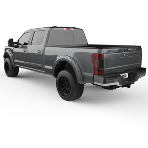 EGR 2017 Ford Super Duty Bolt-On Look Color Match Fender Flares - Set - Magnetic Metallic