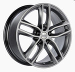 BBS SX 19x8.5 5x108 ET45 Gloss Platinum Diamond Cut Face Wheel -70mm PFS/Clip Required