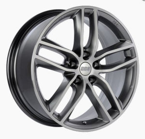 BBS SX 20x9 5x112 ET30 82mm CB PFS - Gloss Platinum Diamond Cut Face