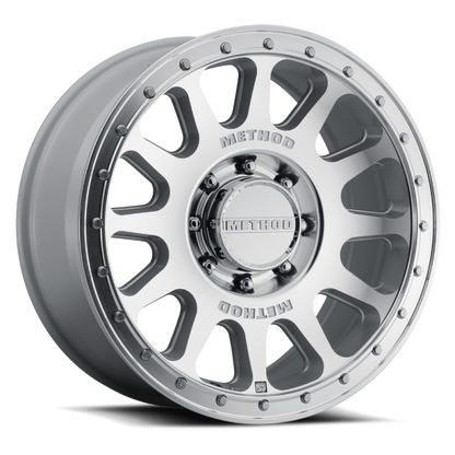 Method MR709 HD Bead Grip 20x 9in / ET12 / 8x6.5 BP / 121.3mm Bore - Machined Wheel