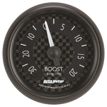 Autometer GT Series 52mm Mechanicl 30 In Hg/20 psi Vacuum/Boost Gauge